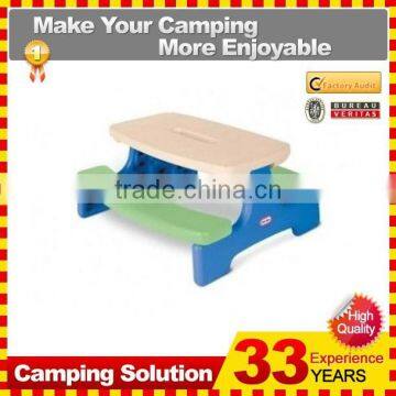 Kids/Children Picnic Folding Plastic Large Play Table Umbrella Indoor Outdoor Fun photo-2