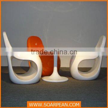 Latest Customized Leisure Fibergalss Table Chair photo-2