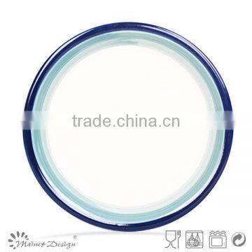 Cheap Round Handpainting Ceramic Dinner Plate photo-2