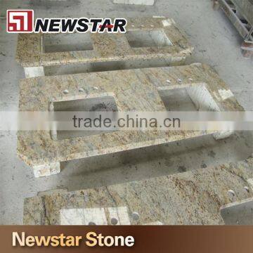 Newstar Sunny Flower Brazil Granite Quarry Low Price Vanity Top photo-5
