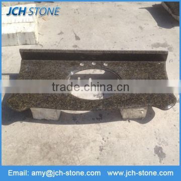 China supplier single hole granite vanity top