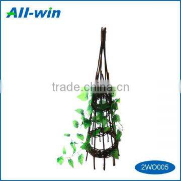 Hot sale garden & indoor decorative different size avaliable willow planting support