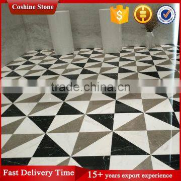 Hotel Super Glossy Mixed Color Glazed Marble Floor Tiles photo-5