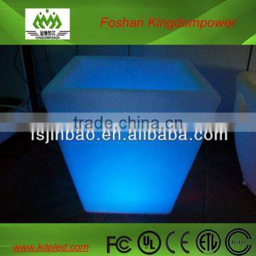 Small Square Shaped Led Plastic Glow Ice Cooler photo-4