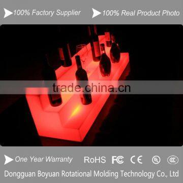 IR Remote Control Led Lighting Wine Shelf Bottle Stand photo-6