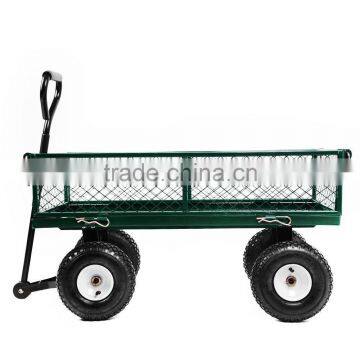 200kgs Heavy Duty Metal Garden Trolley TC1840A Metal Cart photo-3