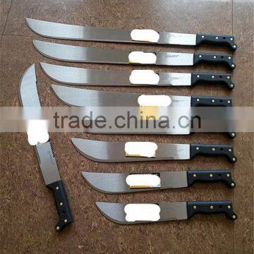 Supply high quality and best price PP handle Machete M205 for South America markte