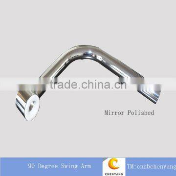 90 degree pipe fitting -swing arm