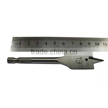 4" Length flat wood drill bit