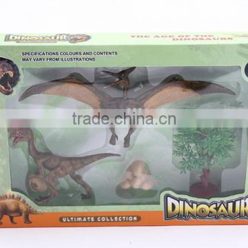 kids learning animal set plastic model dinosaur world toys with EN71