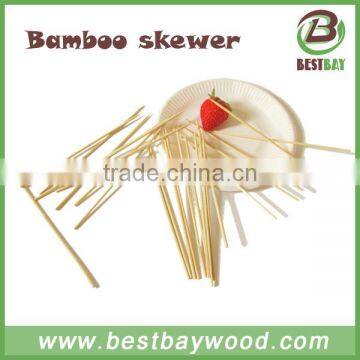 Natural Round Bamboo Skewers/bamboo Skewer In Bag/ Bamboo Bbq Skewer Wholesales photo-3