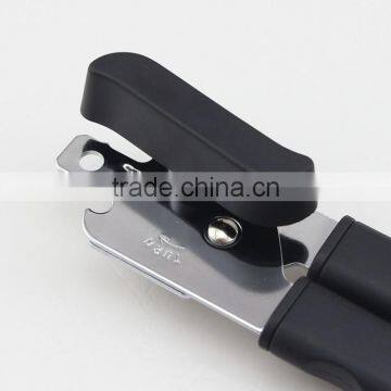 Black Handle Simply Use Kitchen Utensil Smooth Edge Can Opener photo-4