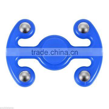 Fidget Hand Spinner Finger Toy Stress Reliever Killing Time Adults/Kids Blue photo-2