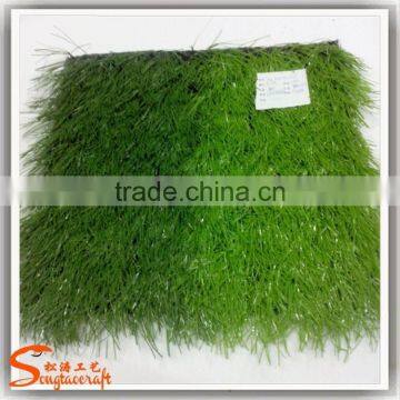 Fake Artificial Grass Plants Plastic Nursery Artificial Grass Yarn Green Carpet Chinese Artificial Grass photo-5
