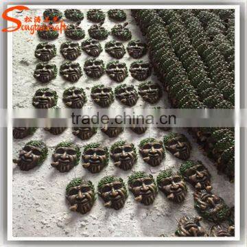 Songtao Chinese Factory Customize Artificial Human Tree Face Masks photo-4