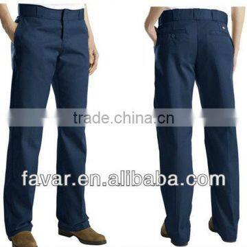 EN533 flame resistant trousers man royal blue welder worker work trousers