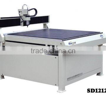 HEFEI Suda 800*700mm CNC Router Engraver Machine for advertising, marble engraving, wood working, die molding SHAVING WOOD