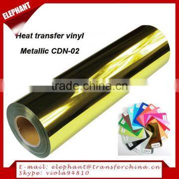 Garment Fashion Heat Transfer Vinyl - Metallic