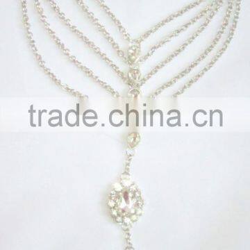 SILVER CHAIN PAYAL Foot Cover Anklets Pair BAREFOOT SANDAL photo-3