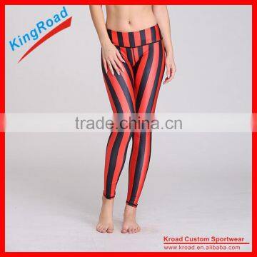 100% Polyester Fabric or Spandex Coolmax Fabric Compression Running Pants photo-3