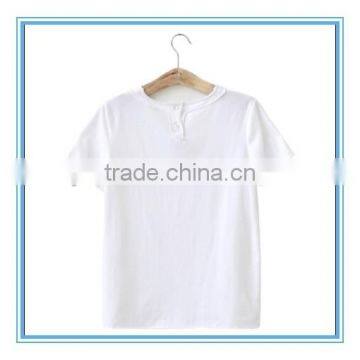 Casual Short Sleeve Viscose Spandex White Plain Design T Shirt For Women photo-2
