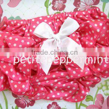 Cute Plain Baby Kids Ruffle Bloomers for Girls Diaper Cover Cheap China Wholesale Kids Clothing