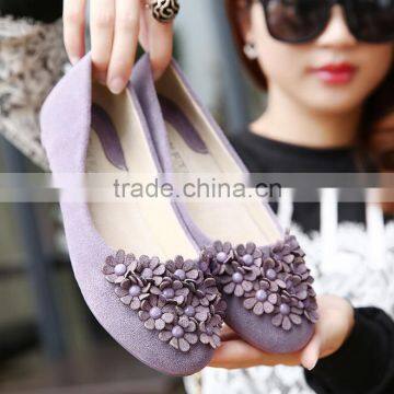 Zm50137b Ball Peen Flat Student Shoes Sweet Woen Single Shoe photo-2