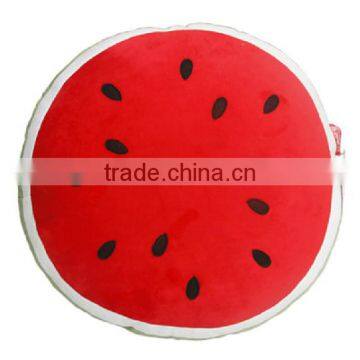 OEM watermelon polyester custom wholesale sofa foam throw pillow