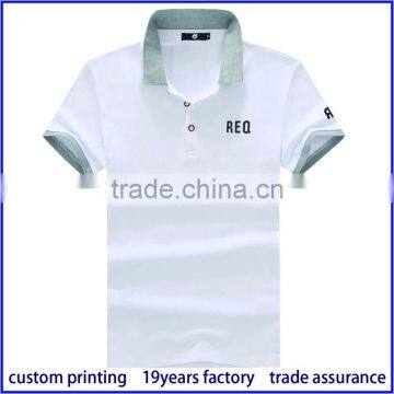 Factory Men's Plain No Branded Pique Polo Shirt photo-2