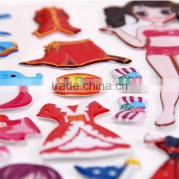 Chilren Carton Sticker Education Sticker 3D Pop-up Sticker Cute Replacement Sticker Girl's DIY Stickers photo-6