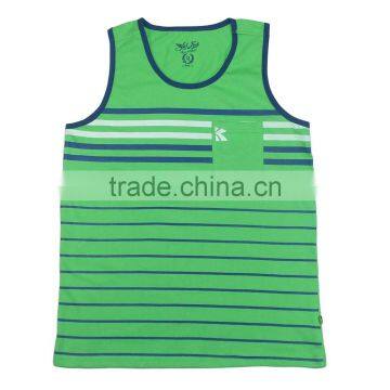 Kids Clothing, Sleevesless Kids T-shirt ,Strips Kids T Shirts photo-2