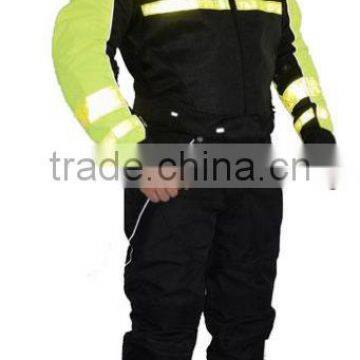 factory produce Multi-Language Sites Occupational Safety Officer Reflective Tapes Long Coat