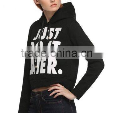 Women's 100% Cotton Pullover Short Style Hoody photo-2