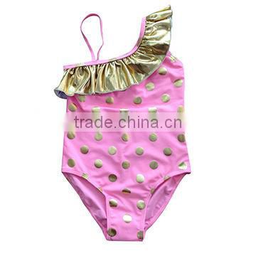 Kids Swimsuit Swimwear One Piece cut bow