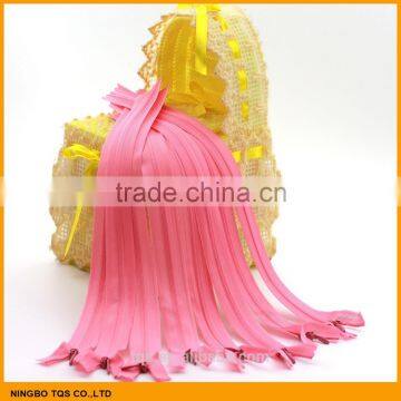 Eco-friendly Colorful 3# 30 cm Lace Tape Women Invisible Zipper photo-2