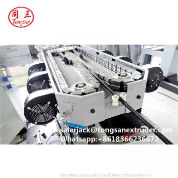 Top 10 Chinese Brand 20m/min PP PE PVC single wall corrugated pipe extrusion machine