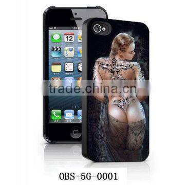 3D PET lenticular sexy girl case for mobile phone