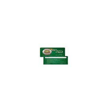 Plastic membership card
