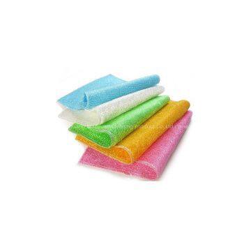 Anti grease cleaning cloth,bamboo fiber dish cloth