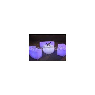 Bar Stool Lighting , PL13 Led Bar Stools Curved Benches For Party