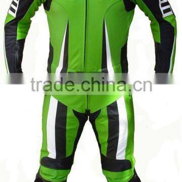 MENS MOTORBIKE LEATHER SUIT COWHIDE LEATHER