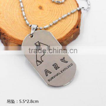 ARK: Survival Evolved Stainless Steel Pendant Anime Necklace