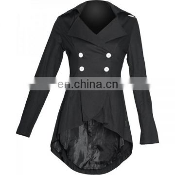 Ladies Modern Double Breasted Gothic Fashion Coat