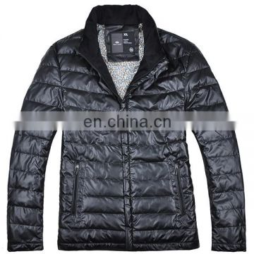 2017 new design shiny nylon jacket