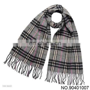 scarf factory china wholesale new styles plaid men wool scarf fashion shawl