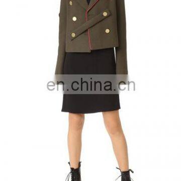 Women camouflatge overcoat