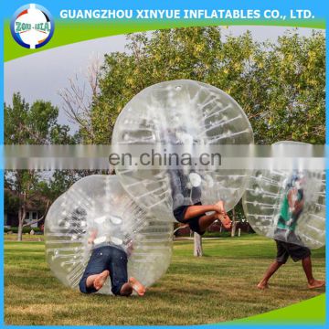 Newly bumper ball inflatable plastic suit for sale