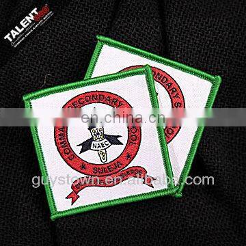 Wholesale Custom Private Woven Logo Badge for School Uniform photo-4