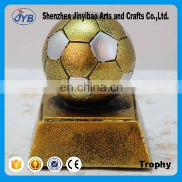 Golden Football Model Creative Trophy Ornaments Wholesale of Arts and Crafts photo-5