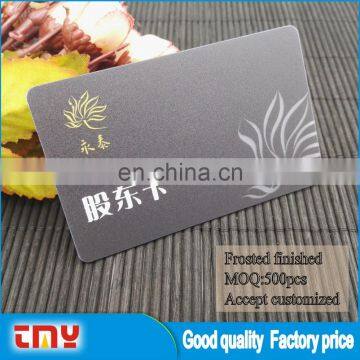 Clear Plastic Business Cards Cheap Wtih Magnetic Stripe